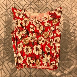 🌸Red Floral Shirt